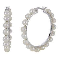 Parkplace Pearls Sterling Silver Freshwater Pearl Earring 623103/FW