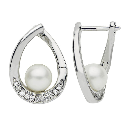 Parkplace Pearls Sterling Silver Freshwater Pearl Earring 624095/FW