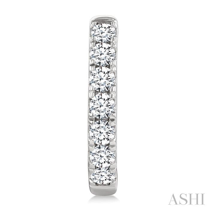 ASHI Diamond Fashion Hoop Earrings 624H0PPFGERWG-2.0
