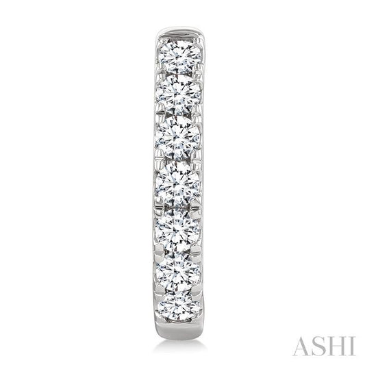ASHI Diamond Fashion Hoop Earrings 624H0PPFGERWG-2.0