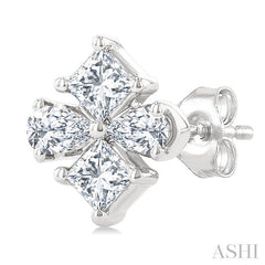 ASHI Mixed Shape Diamond Fashion Earrings 624J5PPFGERWG