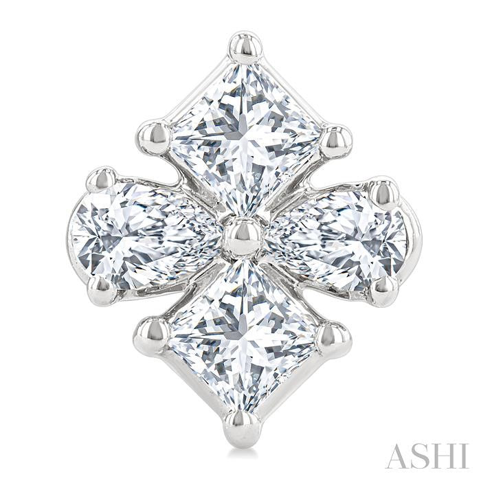 ASHI Mixed Shape Diamond Fashion Earrings 624J5PPFGERWG