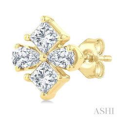 ASHI Mixed Shape Diamond Fashion Earrings 624J5PPFGERYG