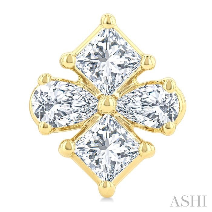 ASHI Mixed Shape Diamond Fashion Earrings 624J5PPFGERYG