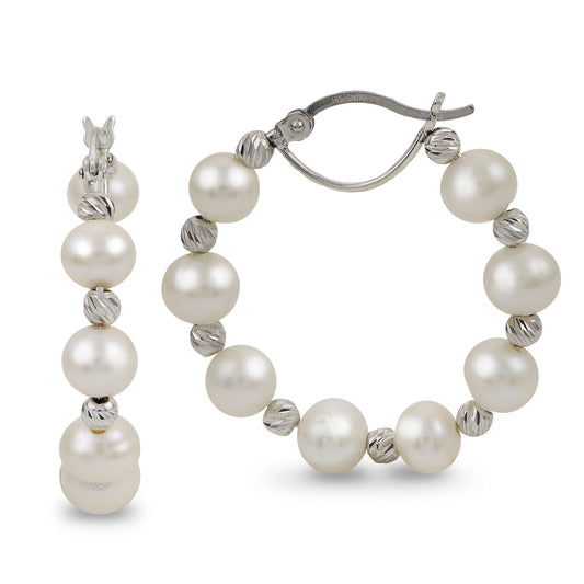 Parkplace Pearls Sterling Silver Freshwater Pearl Earring 626199/FW