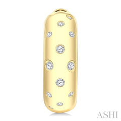 ASHI Mosaic Diamond Fashion Hoop Earrings 627J6PPTGERYG