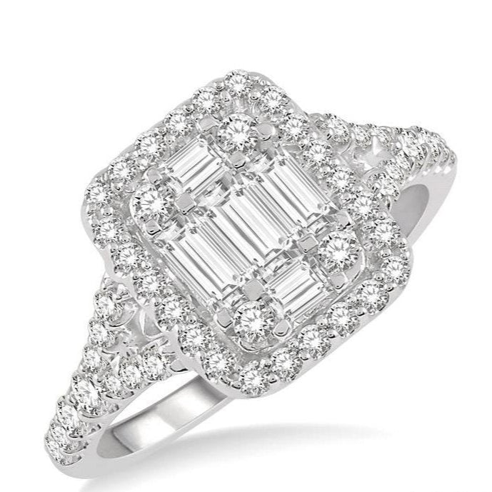 Parkplace Jewelers Halo Fusion Diamond Engagement Ring 290F1PPFVWG
