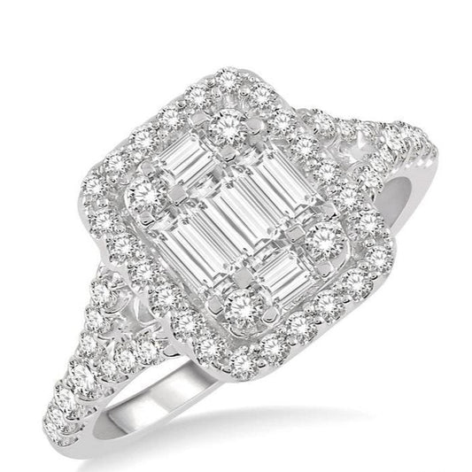 Parkplace Jewelers Halo Fusion Diamond Engagement Ring 290F1PPFVWG