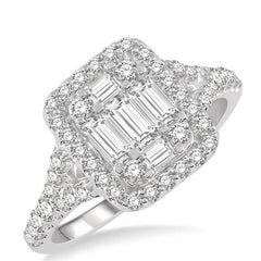 Parkplace Jewelers Halo Fusion Diamond Engagement Ring 290F1PPFVWG