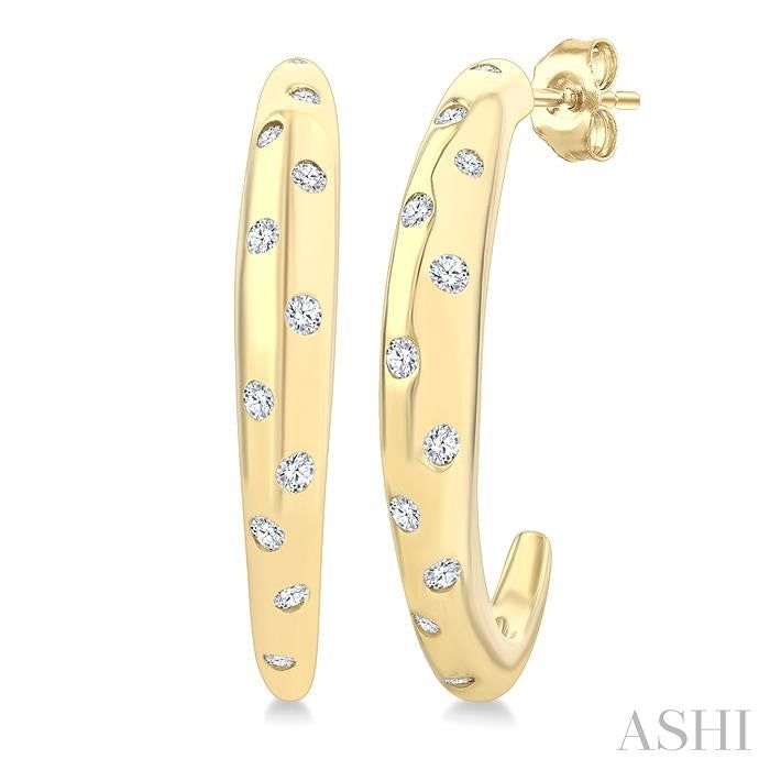 ASHI Mosaic Half Hoop Fashion Earrings 628J7PPTGERYG