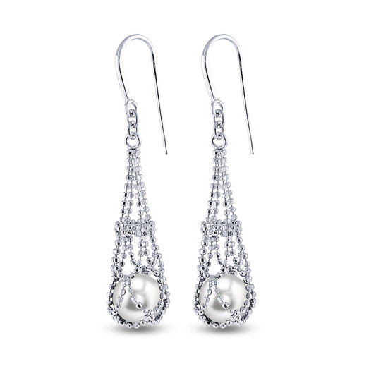 Parkplace Pearls Sterling Silver Freshwater Pearl Earring 629315/FW