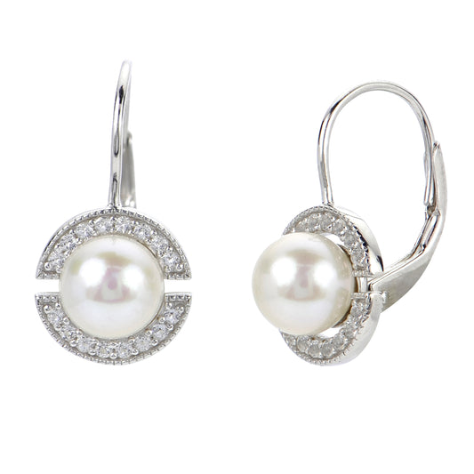 Parkplace Pearls Sterling Silver Freshwater Pearl Earring 629850/FW