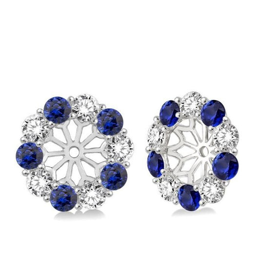 Parkplace Jewelers Gemstone & Diamond Earrings Jacket 65372PPFVSPWG
