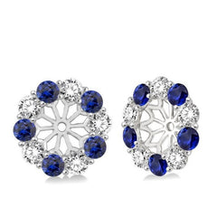 Parkplace Jewelers Gemstone & Diamond Earrings Jacket 65372PPFVSPWG