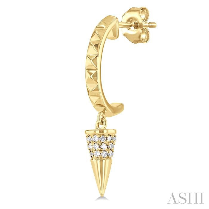 ASHI Cone Diamond Fashion Earrings 630E8PPFSERYG