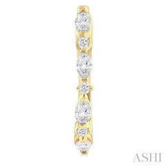 ASHI Diamond Fashion Hoop Earrings 631E3PPFGERYG