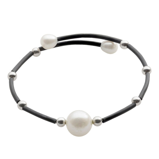 Imperial Partners Sterling Silver Freshwater Pearl Bracelet 632207