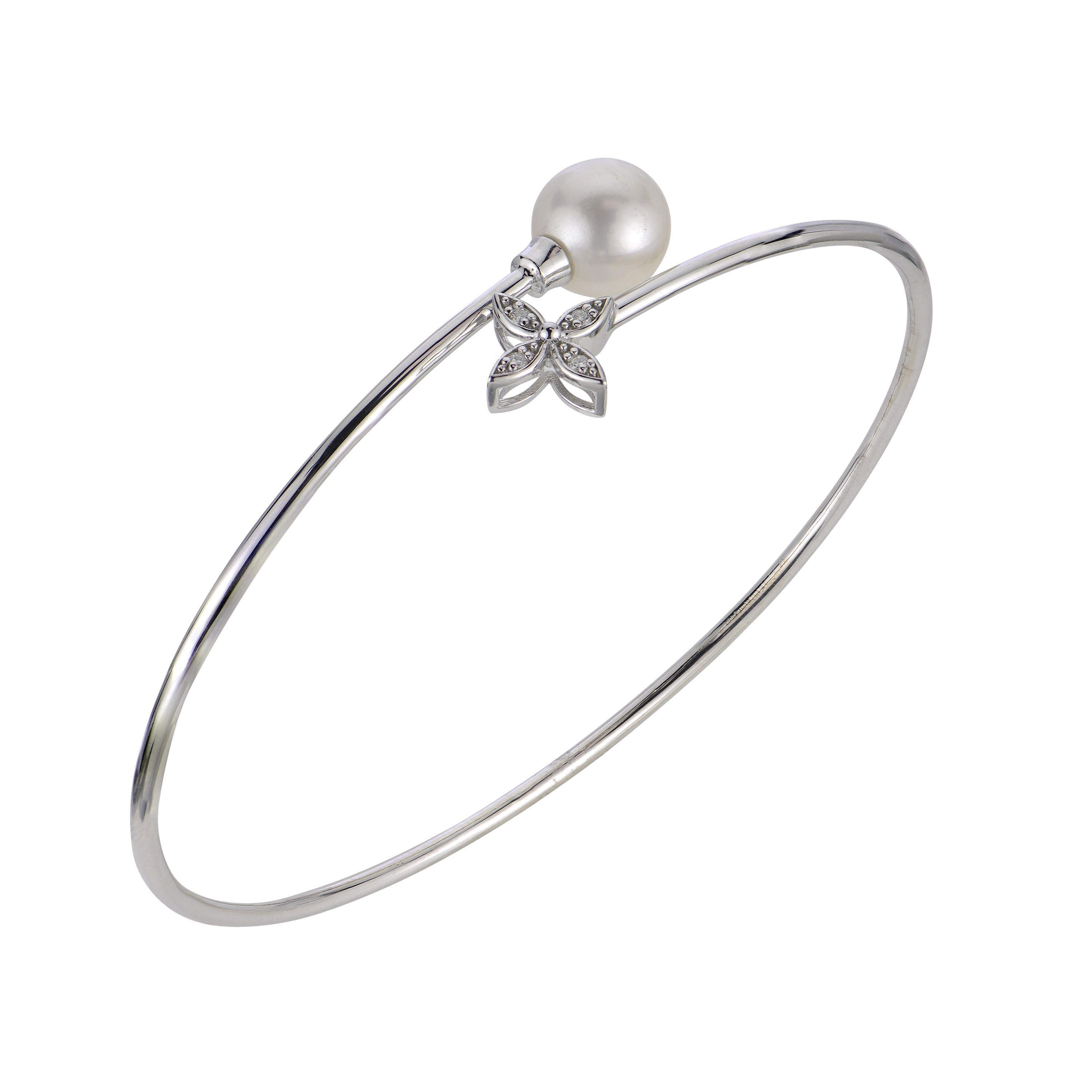 Parkplace Pearls Sterling Silver Freshwater Pearl Bracelet 632437/FWAA