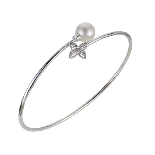 Parkplace Pearls Sterling Silver Freshwater Pearl Bracelet 632437/FWAA