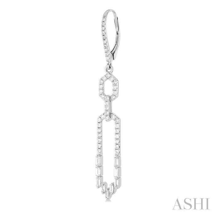 ASHI Diamond Fashion Long Earrings 633D0PPFSERWG-1.20