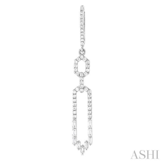 ASHI Diamond Fashion Long Earrings 633D0PPFSERWG-1.20