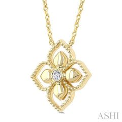 ASHI Blossom Medallion Diamond Fashion Pendant 635K0PPTGNKYG