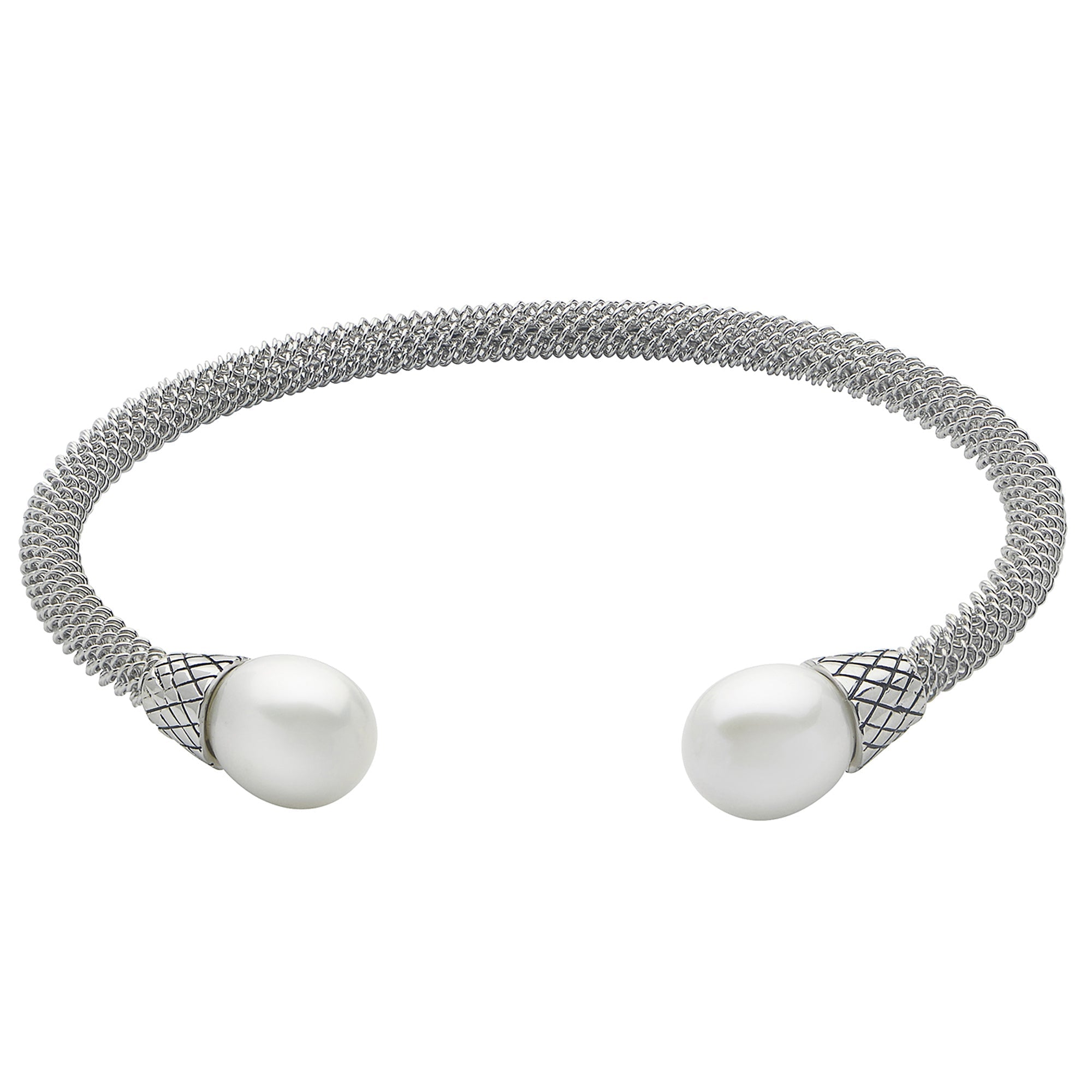 Parkplace Pearls Sterling Silver Freshwater Pearl Bracelet 636032/FW