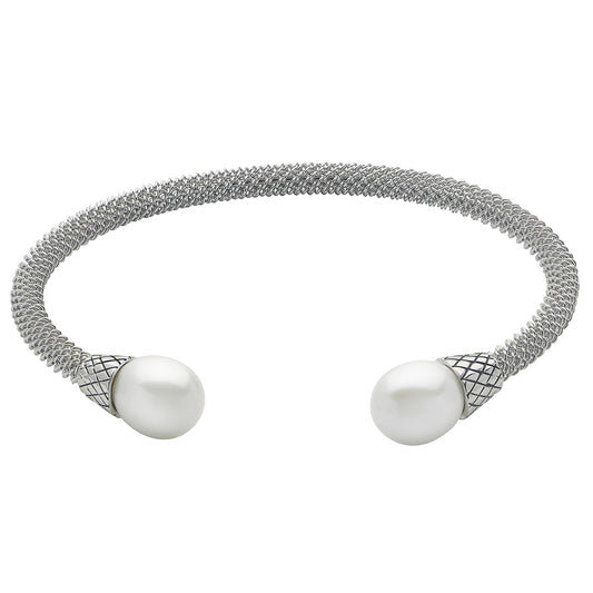 Parkplace Pearls Sterling Silver Freshwater Pearl Bracelet 636032/FW