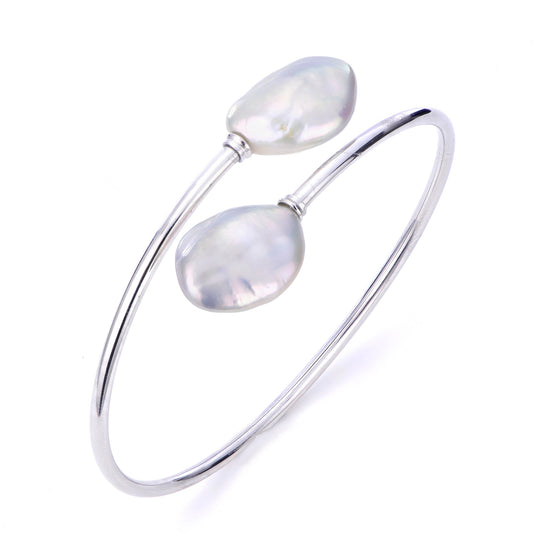 Parkplace Pearls Sterling Silver Freshwater Pearl Bracelet 637013/FW