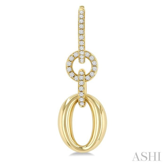 ASHI Drop Diamond Fashion Earrings 638F3PPFGERYG