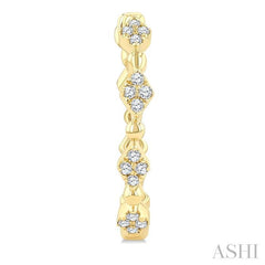ASHI Diamond Fashion Hoop Earrings 638H8PPTSERYG