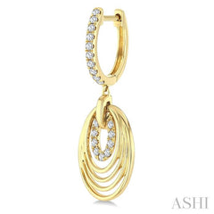 ASHI Drop Diamond Fashion Earrings 639F5PPFGERYG