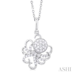 ASHI Octopus Petite Diamond Fashion Pendant 640S7PPTSPDWG
