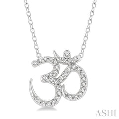 ASHI Om' Petite Diamond Fashion Pendant 641F8PPTSPDWG