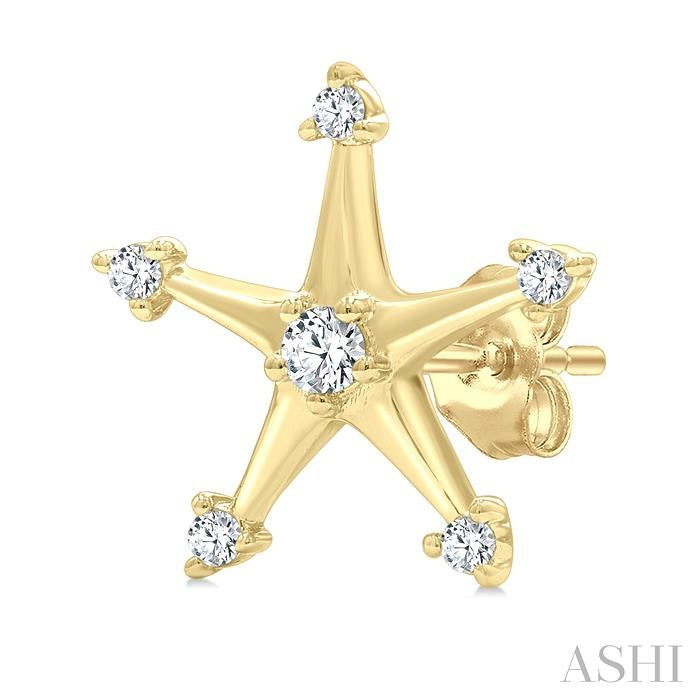 ASHI Star Petite Diamond Fashion Earrings 641V8PPTGERYG