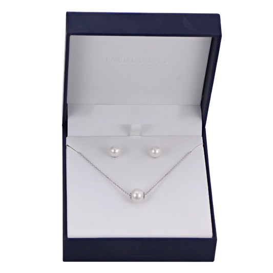 Parkplace Pearls Sterling Silver Freshwater Pearl Set (6 Pack) 609900