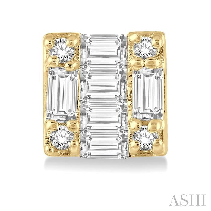 ASHI Fusion Petite Diamond Fashion Earrings 642B8PPTGERYG