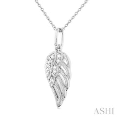 ASHI Angel Wings Petite Diamond Fashion Pendant 642M9PPTSPDWG