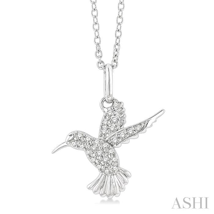 ASHI Hummingbird Petite Diamond Fashion Pendant 643J8PPTSPDWG