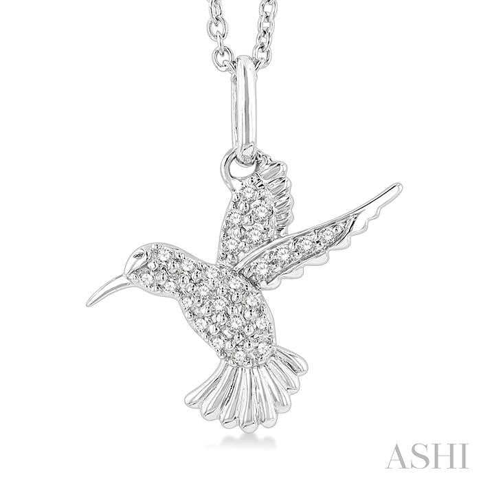 ASHI Hummingbird Petite Diamond Fashion Pendant 643J8PPTSPDWG