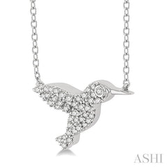 ASHI Hummingbird Petite Diamond Fashion Pendant 645L8PPTSPDWG