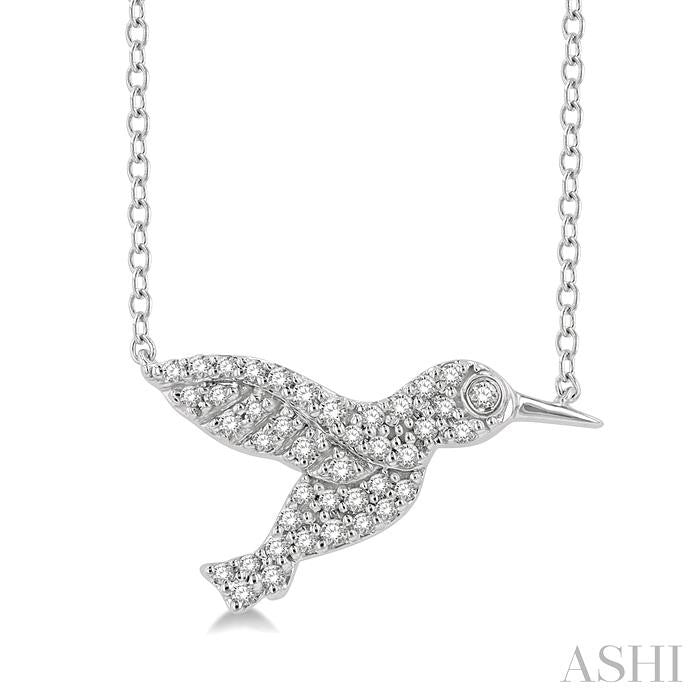 ASHI Hummingbird Petite Diamond Fashion Pendant 645L8PPTSPDWG