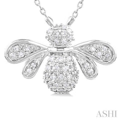 ASHI Bumble Bee Petite Diamond Fashion Pendant 645Q6PPTSPDWG