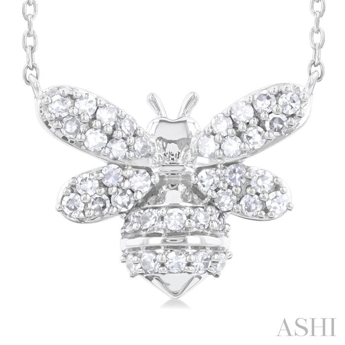 ASHI Bumble Bee Petite Diamond Fashion Pendant 646Q6PPTSPDWG
