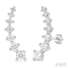 ASHI Diamond Fashion Ear Climbers 649C1PPFGERWG