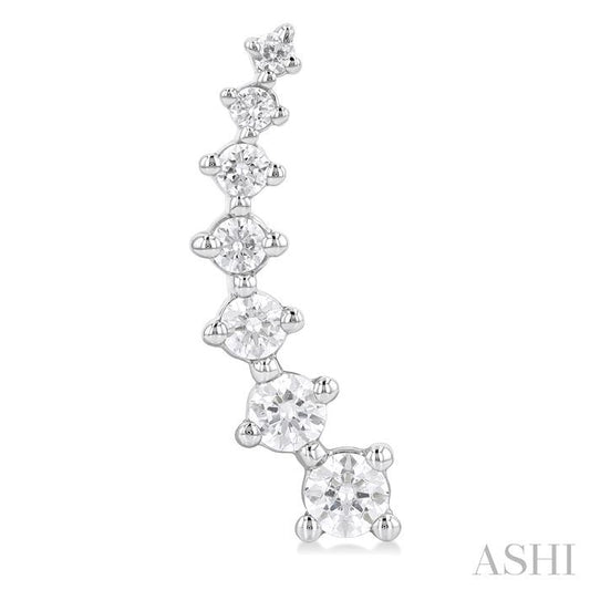 ASHI Diamond Fashion Ear Climbers 649C1PPFGERWG