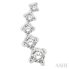 ASHI Petite Diamond Fashion Ear Climbers 649C6PPFGERWG