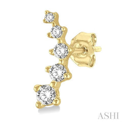 ASHI Petite Diamond Fashion Ear Climbers 649C8PPTSERYG