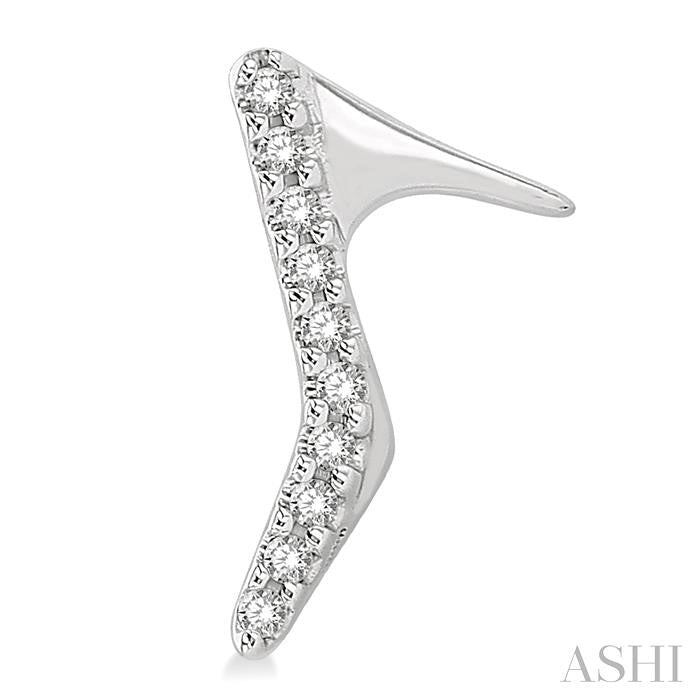 ASHI High Heel Petite Diamond Fashion Earrings 649M9PPTSERWG