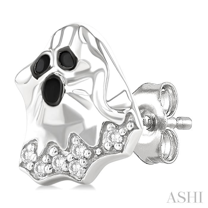 ASHI Ghost Petite Diamond Fashion Earrings 649U9PPTSERWG